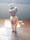 Rare Vintage Black Celluloid Figurine 1930s - 6 5  X 1 3 4 