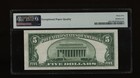 Dbr 1934-a  5 Silver Star Fr  1651  Pmg 35 Epq Serial  11070873a
