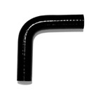 90 Degree Elbow Id Silicone Hose Coupler 4-ply Reinforced For 5 8   16mm  Black