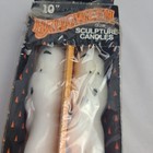 2 Vintage Halloween Ghost Pumkpin Jack-o-lantern Simon 10  Taper Candles W Box