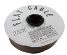 250ft Bulk 1 27mm Pitch 50-wire Flat Ribbon Cable For 2 54mm Fc Connectors
