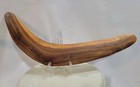 Vintage 1970s Australian Hand Carved Boomerang  Mulga Hardwood 18 25