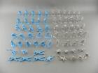 Vintage 1961 Marx 4764 Sears Battle Gray Blue Civil War 54mm Toy Soldiers Lot Vg