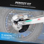 Nicecnc Rear Dual Caliper Bracket For Ktm 150 200 250 300 450 500 Xc W 2004-2025