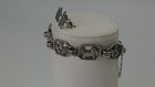 James Avery Sterling Silver Scottish Terrier   Thistle Bracelet Stud Earing Set