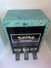  1 Vend Teal 3 Column Sticker Tattoo Pokemon Card Vending Machine Tcg Working