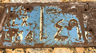Egypt Customs House License Plate Alexandria 4984 Foreign Arab Arabic Egyptian