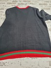 Jolly Sweaters Women   s Size Xl Black Poinsettia Holiday Ugly Christmas Sweater