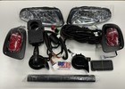 2016   Up Ezgo Rxv Golf Cart Led Deluxe Headlight   Tail Light Kit G e 48volt
