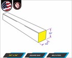 3 4  Square Metal Bar - Square Metal Stock - Mild Steel - 12  Long  1-ft  