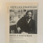 1979 Dewars White Label Scotch Print Ad Reid Daitzman Profile Vtg 1970s Stamford