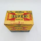 Western Super-x Magnum Empty Shot Shell Box Sx12h2 12 Ga C1955-1960