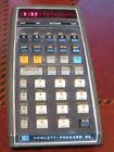 Vintage Hp-65 Programmable Calculator W  Power Adapter And Case   Working 