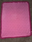 Vintage Gymboree 2000  Blanket - Pink  White  Flowers  Fruits  Summer Fun Sleep