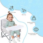 Portable Baby Chair With Removable Tray     Folding Booster Seat For Toddlers 6   