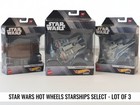 Hot Wheels Star Wars Starships Select Lot  Snowspeeder Gauntlet Sandcrawler New