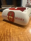 Vintage Original French France Mackinlay   s Scotch Whisky Ashtray Huge 