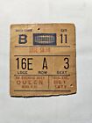 Queen Concert Stubs And Commemorate  Sticker