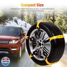 Snow Chains 10 Pcs Tire Chains Anti Slip Car Adjustable Universal