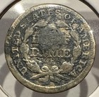 1845 Seated Liberty Half Dime 5c Silver Us Coin