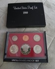 5 Set Lot Of 1980-s U s  Proof Sets Original Coin Collection  With Boxes case