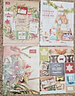 Stampin Up Holiday Mini Catalogs  13 Idea Books For Cards   Scrapbooking