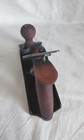 Vintage Hand Wood  Plane Made In Usa Adjustable Steel Wood Handle Excellent Cond