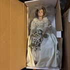 Danbury Mint  Princess Diana Portrait Of A Bridal Princess Porcelain 
