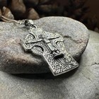 Celtic Cross Pendant Crucifix Irish Ireland Scottish Scotland 925 W free Chain