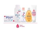 Johnson s Newborn Baby Care Gift Set With Organic Cotton Baby T-shirt 7 Pieces