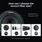 49-82mm Front Lens Cap For Nikon Lenses Center-pinch Snap-on Cover