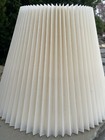 Vintage Pleated Lamp Shade Mcm Mid Century Modern Plastic