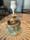 Vintage Children s Lamp Noah s Ark Working Condition