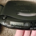 Sony Discman D-141 Black Portable Cd Player Walkman Mega Bass Compact Vtg Works