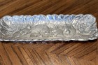 Arthur Court Aluminum Metal Bunny Rabbits Oblong Serving Tray Easter 18 75    1990