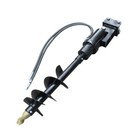 11 8inch Diameter Hydraulic  Auger Drill With Hoses For 1 8ton Mini Excavator