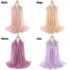 New Chiffon Scarf   Shawl For Women Hijab Head Wrap Or Neck Scarf