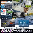 Clear Roof Sealer Nano Roof Coating Asphalt Shingles 10 Yr Stain Uv Resistance