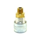 Schrader - Twist Lock Quick Coupler Air Hose Connector Fittings 1 4 Npt Plug