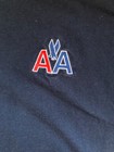 Vintage American Airlines Staff Fleet Service Employee Men s Blue T Shirt Large