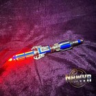 Doctor Who 12th Metal Led Light Sonic Screwdriver Replica Prop Colors Change Toy