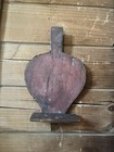 Primitive Early Old Wall Shelf With Dry Red Paint  Old Cabin Goods Aafa