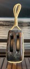 Vintage Nautical Wooden Double Pulley Block With Ropeused For Home Decor Euc