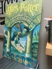 Vtg 2000 Harry Potter And The Sorcerer s Stone Stretched Canvas Print 30  X 20 