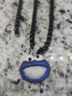 Cookie Monster Pendent With Necklace   Bracelet Sesame Street
