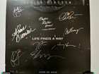 Jurassic World Signed Movie Poster With Coa   8 Signatures -goldblum  Bd Wong