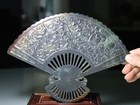 A Collect China Palace Dynasty Ancient Old Jade Jasper Chun Gong Fan Jade Bi Fan