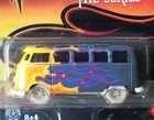 Johnny White Lightning Tires Chase 1960s Vw Volkswagon Samba Bus Flames Le 1 250