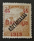 Travelstamps  1919 Hungary Serbia Overprint Stamps Scott  7n42 - Mint Mnh Og