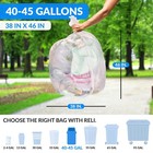 Reli  40 To 45 Gallon Trash Bags Heavy Duty   250 Trash Bags   Super Sizeable   